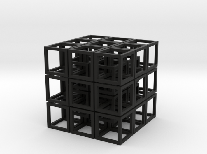 Cubed metric2 3d printed