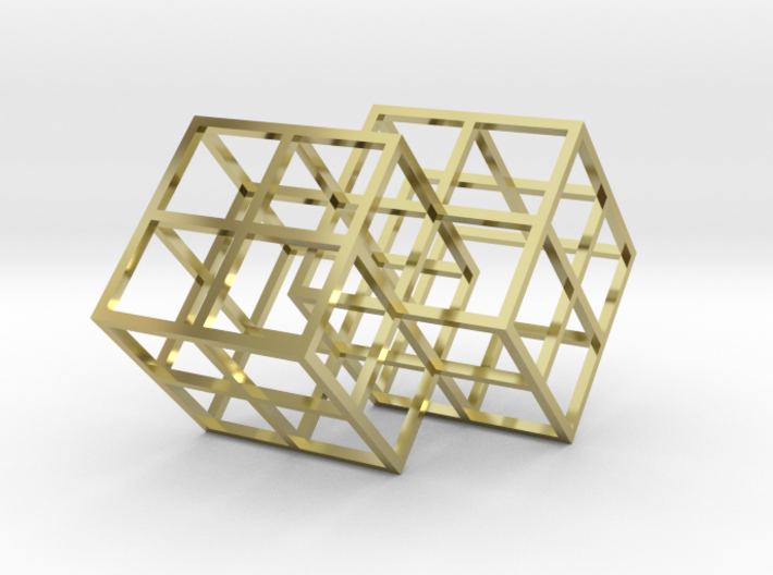 Deco Perspective Cubed 3d printed