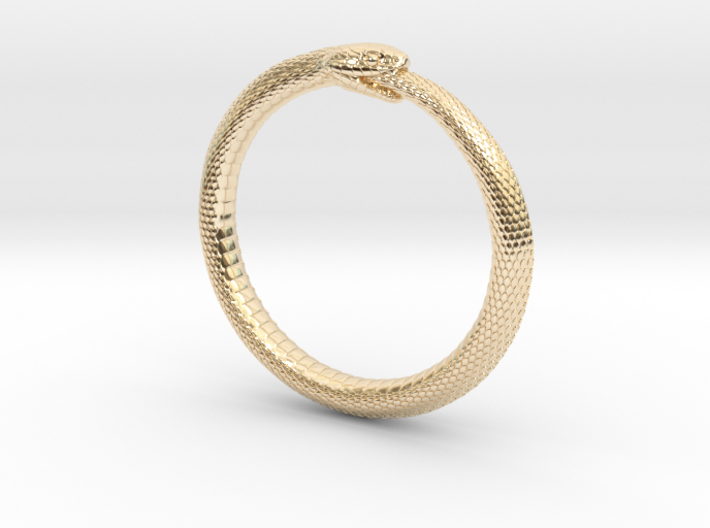 Snake Bracelet_B03 _ Ouroboros 3d printed