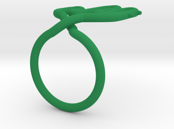 cactusring size 6 3d printed 