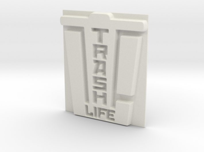 Trashlife Can 3d printed