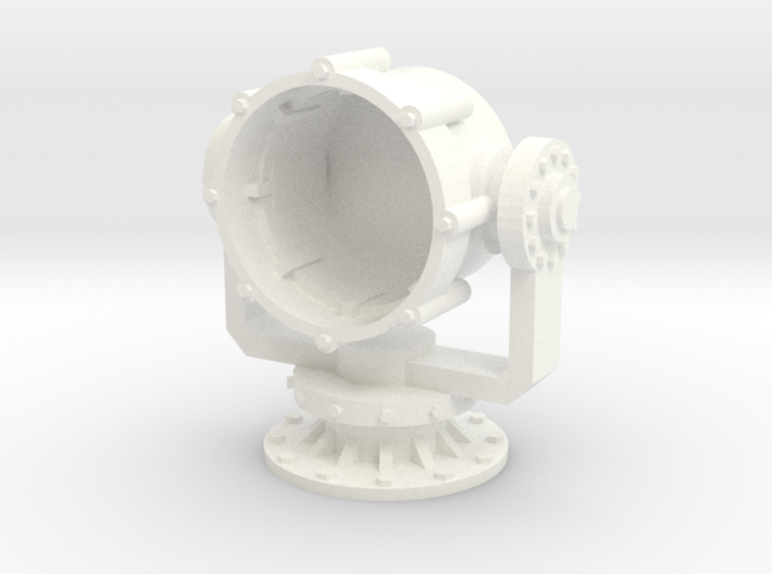 Searchlight no glass 3d printed