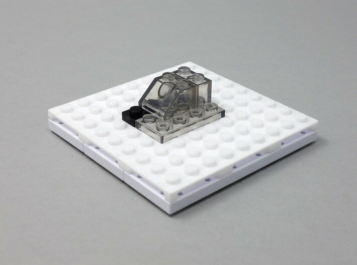 3D 3x3 Lego Building Block Compatible Tile 3d printed 