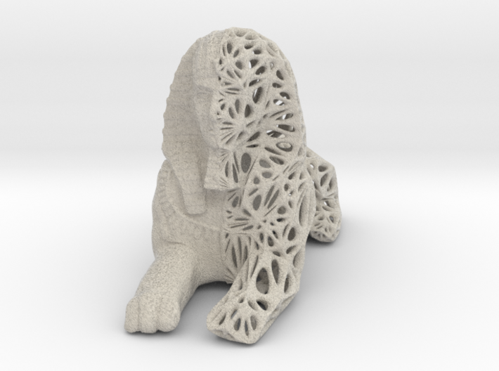 Split-Sphinx Voronoi 3d printed