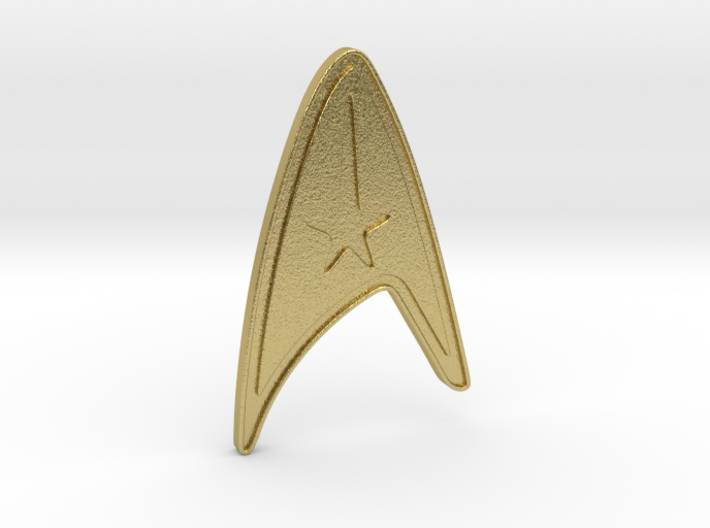 Star Trek Command Division Tie Pin 3d printed