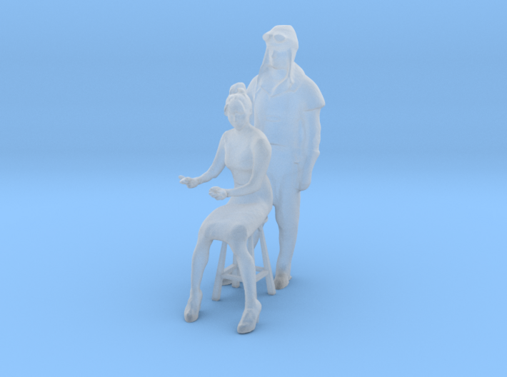 Printle CH Couple 874 - 1/87 - wob 3d printed