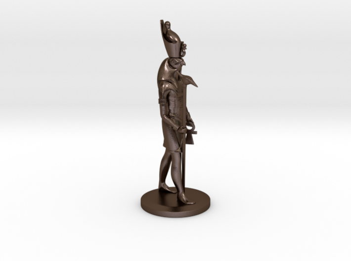 Horus holding spear 3d printed