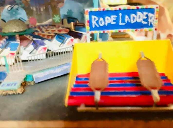 Rope Ladder 3d printed 