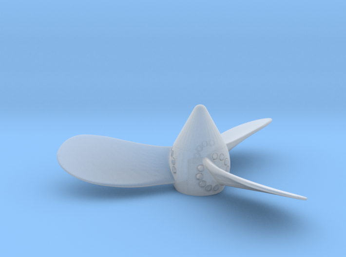 Titanic - Port 3-Bladed Propeller - Scale 1:200 3d printed