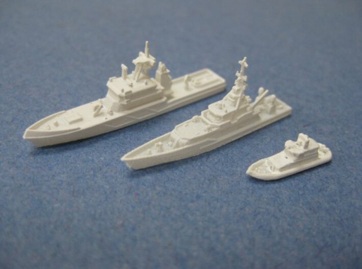 UK Border Force Fleet 3d printed 