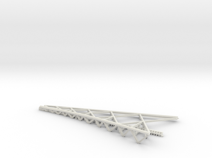 Forth Rail Bridge - Cantilever Section B (1:1250) 3d printed 