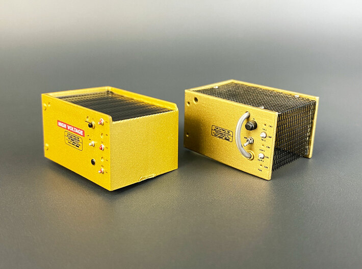 Clare Electroseal Golden Box Enclosure 3d printed 