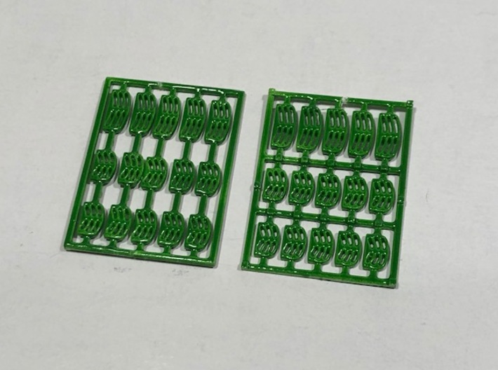 TRACTOR AND COMBINE STEP INSERTS - CURVED 3d printed 