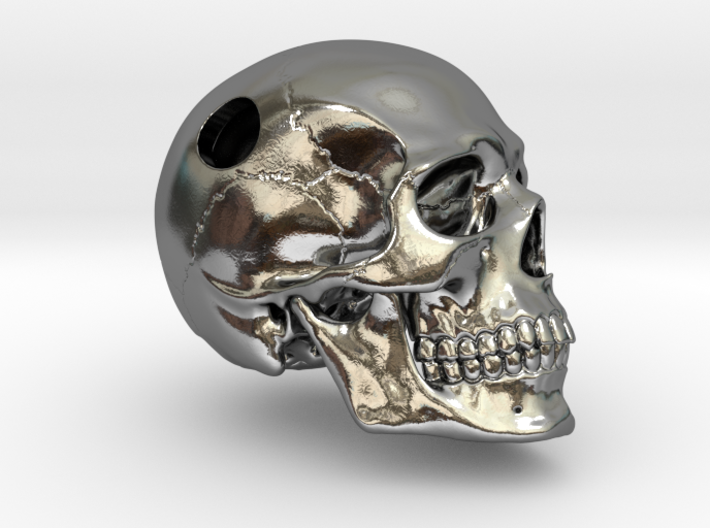 Skull Pendant _ P02 3d printed