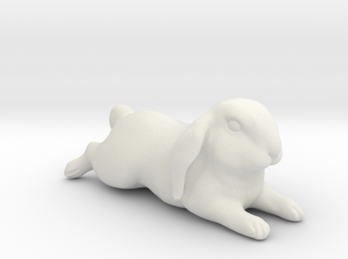 Custom Rabbit Figurine - KK 3d printed