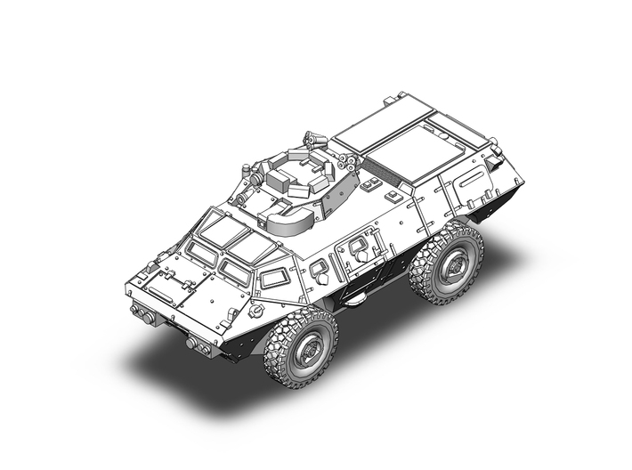 M1117 Guardian ASV 3d printed 