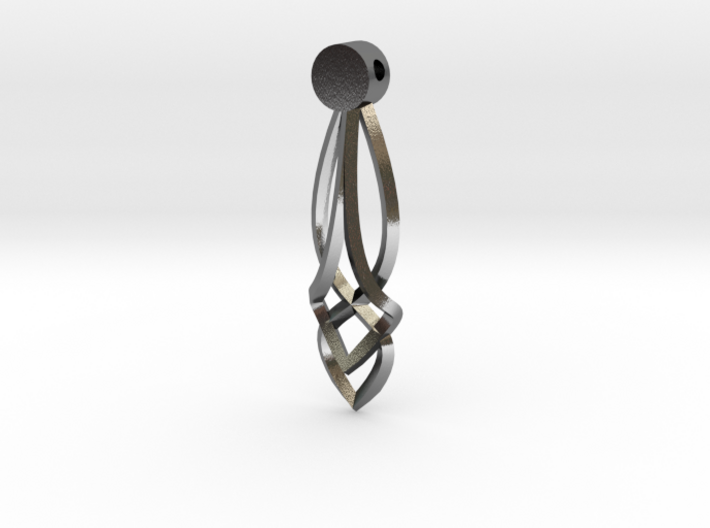 Celtic Drop Pendant Design 3d printed