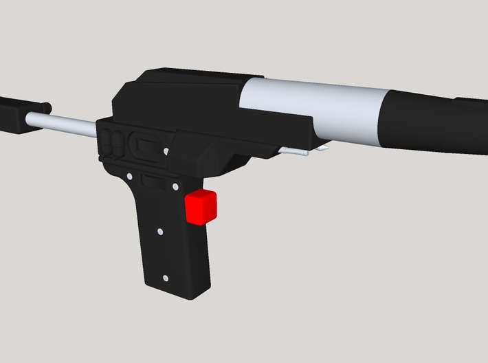 Pre-Pro #2 Sling Gun (No Shoulder and Telescope) 3d printed 
