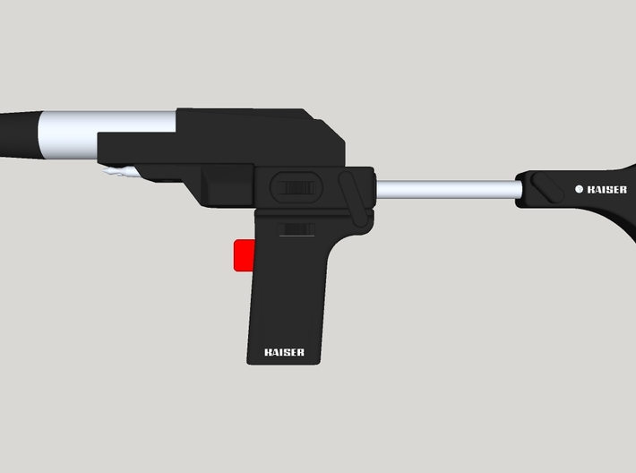 Pre-Pro #2 Sling Gun (No Shoulder and Telescope) 3d printed 
