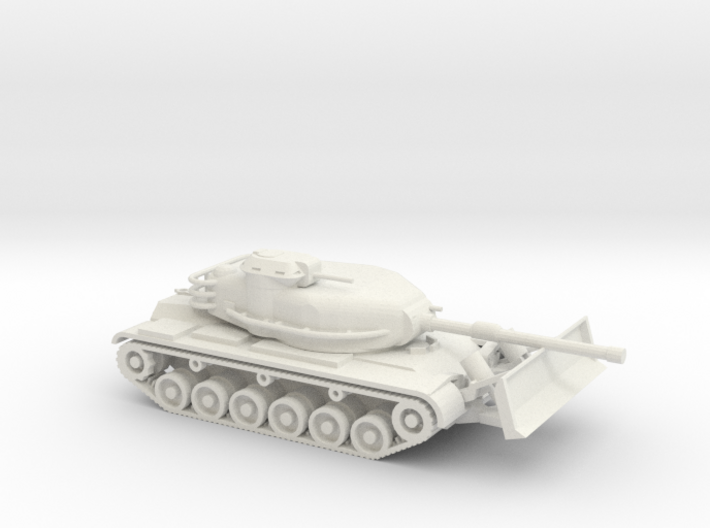 1/48 Scale M60A1 Patton Tank Dozer 3d printed