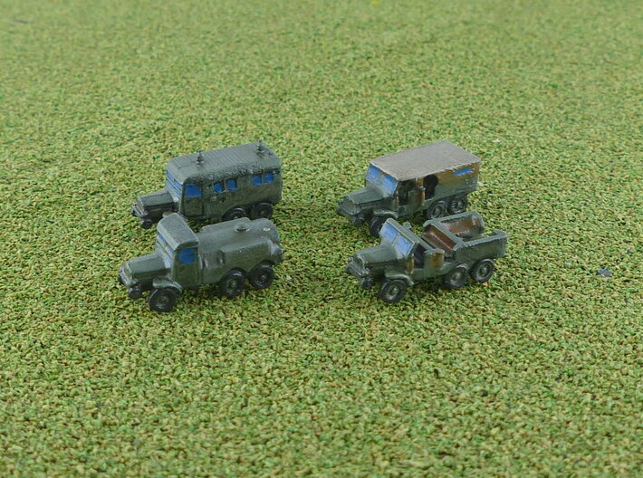 French Laffly S20TL Truck Variants 1/285 3d printed