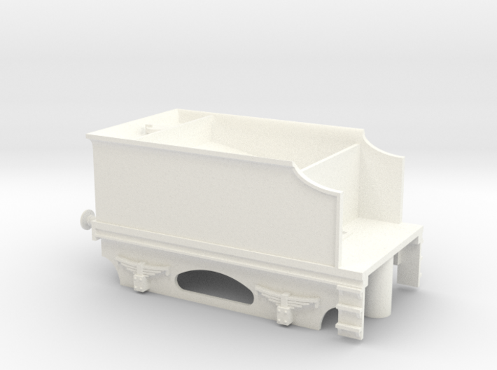 4 Wheel Tender Without Coal 3d printed