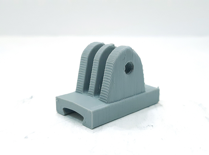 10mm Dovetail GoPro Mount/Adapter (Low Profile) 3d printed 