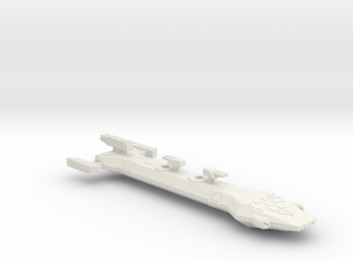 3788 Scale Borak Gunship CVN 3d printed