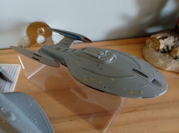 Intrepid Class Refit - 12.5cm 3d printed 12.5cm Smooth Fine Detail, painted