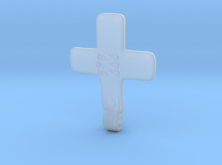 Cross Pendant from Gnezdovo Dn4 Grave 3d printed