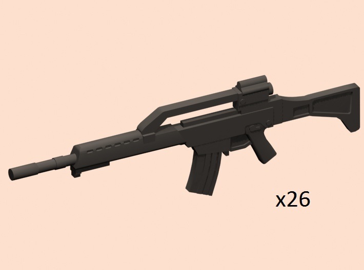 1/35 G36 assault rifle 3d printed