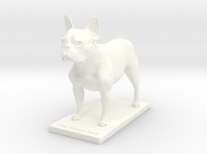 The Frenchie in Standard Pose 3d printed