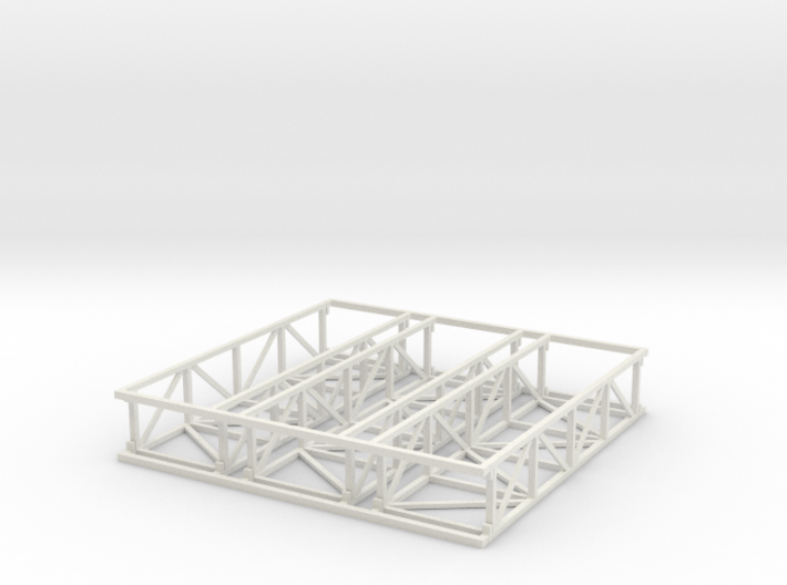'S Scale' - 20' Conveyor Bridge Section 3d printed
