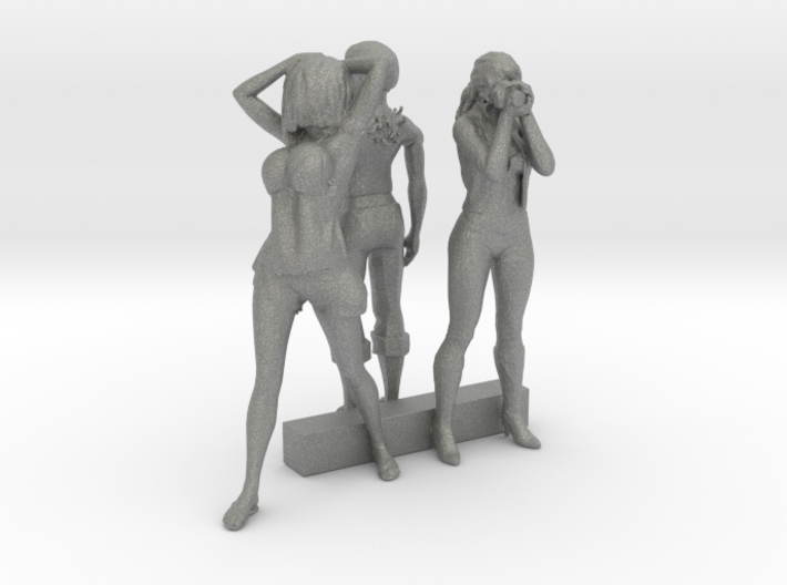 O Scale Standing Women 8 3d printed This is a render not a picture