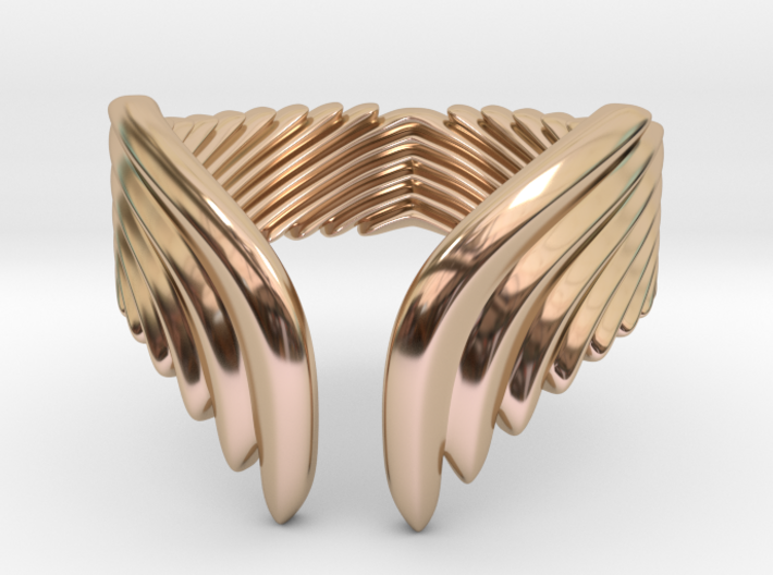 Wing Ring_A 3d printed 