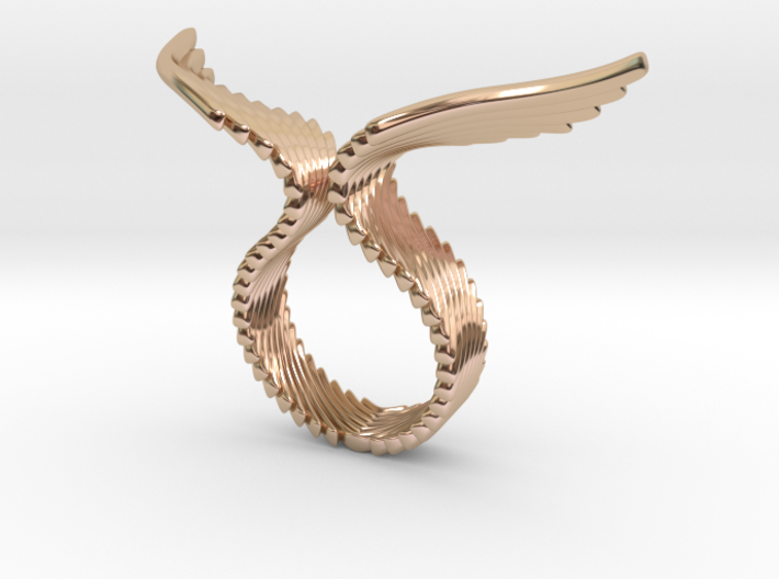 Wing Ring_D 3d printed