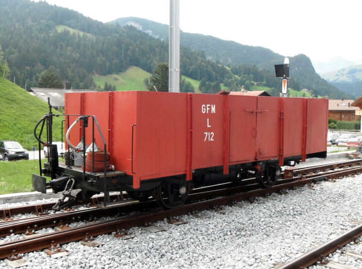 GFM Ek 711-714 3d printed Vorbild in Gstaad