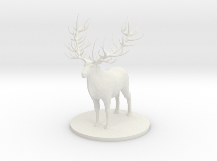 Dire Reindeer 3d printed 