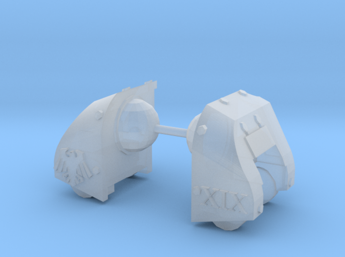 Space Crows Goliath Dreadnought pads #2 3d printed