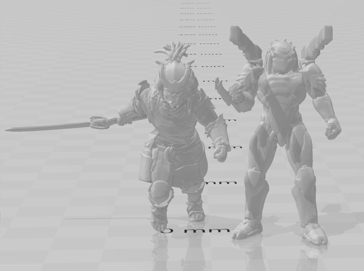 Predator Killer Suit Armor miniature model games 3d printed 