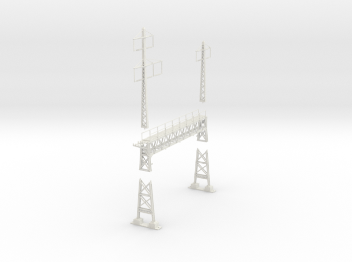 PRR signal lattice 2x2-3_3 track 3d printed