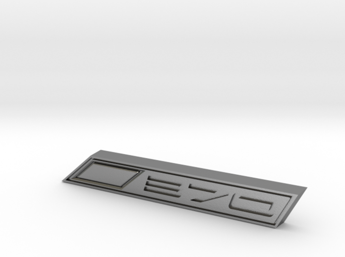 Cupra 370 Text Badge 3d printed