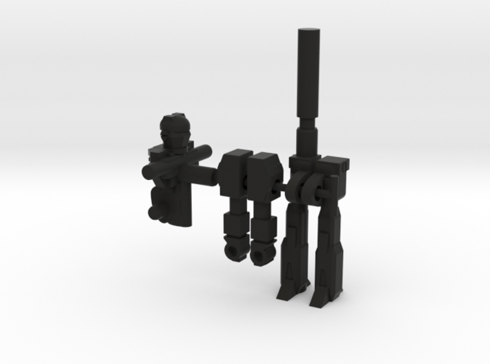 Auggie Carly Ginrai RoGunners 3d printed Black Parts