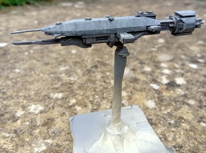 Warlock Destroyer - Attack Wing 3d printed Painted