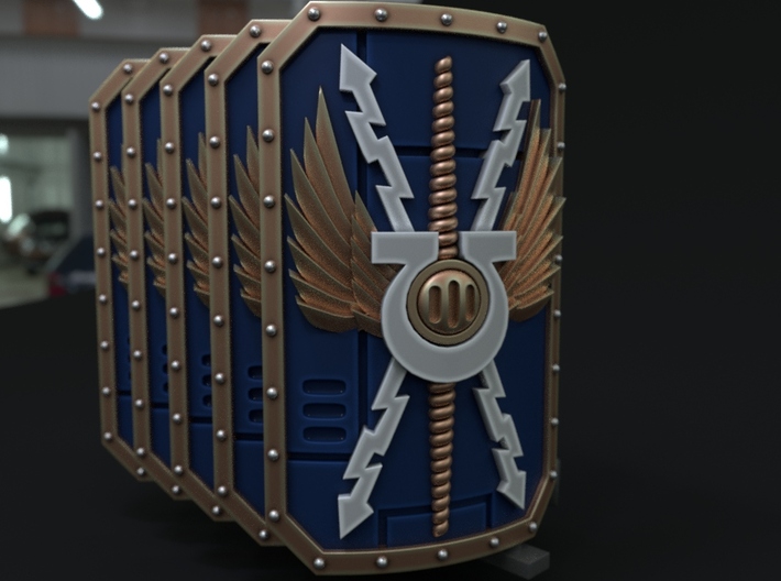 5-10x Ultra Chapter Veteran Shields 3d printed