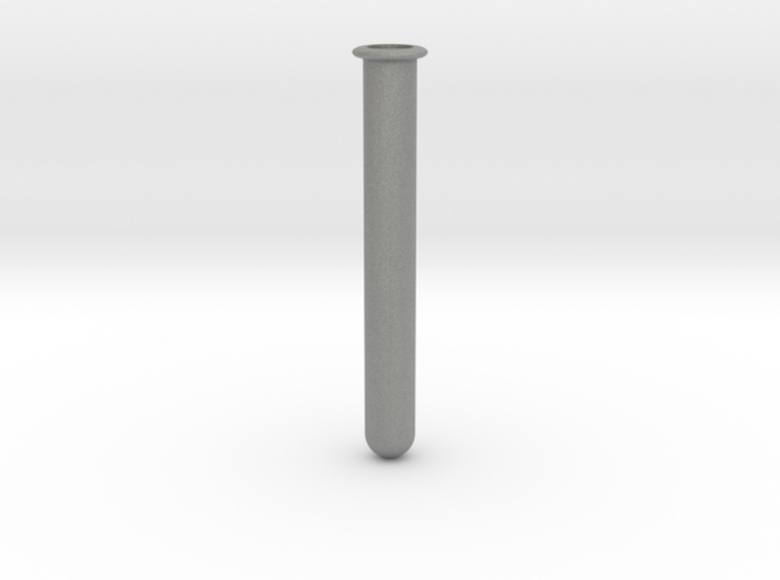 Tube - half inch test tube with lip 3d printed