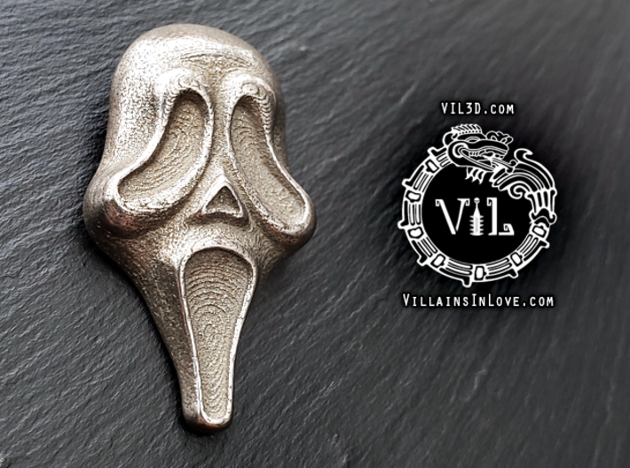 KNB Scream Pendant ⛧ VIL ⛧ 3d printed