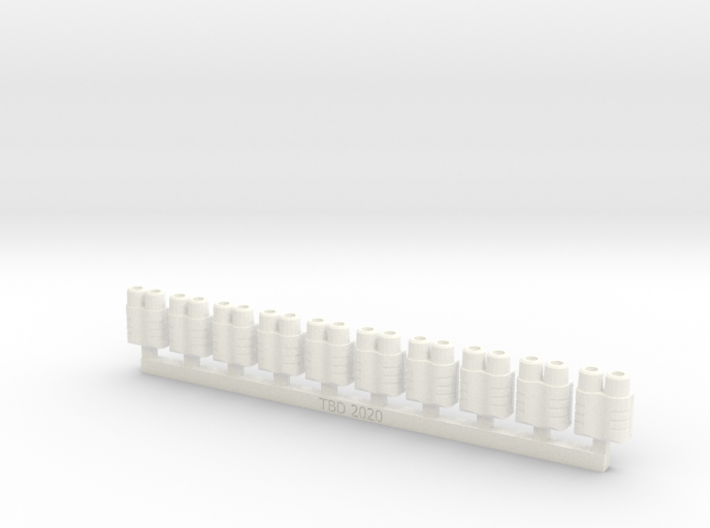 Frag Launcher V2 - Double X10 3d printed