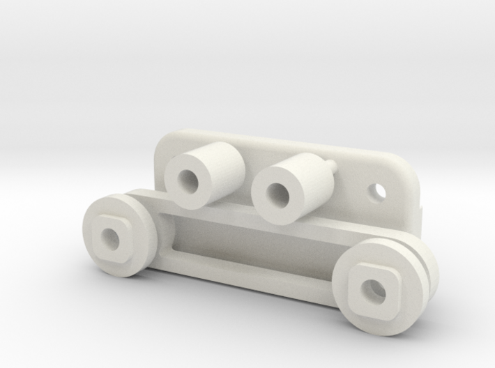 Tamiya FF01 Carbon Rear Top Deck Parts 3d printed