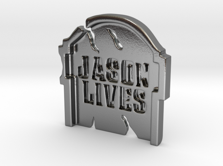 Jason Lives TOMBSTONE Pendant ⛧ VIL ⛧ 3d printed